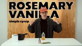 Rosemary Vanilla Syrup Recipe