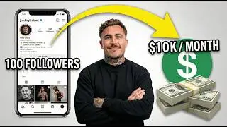 Earn £10k/pm With ONLY 100 Followers
