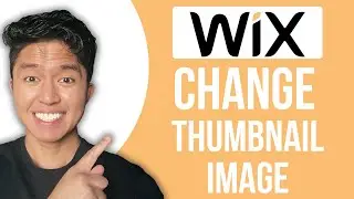How To Change Thumbnail Image On Wix Website