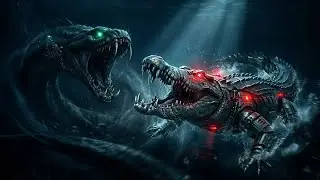 Robot Crocodile vs Sea Monster  | The Deadliest Ocean Battle