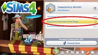 How To Buy Curio From The Curio Shop (Location, StrangerVille Mystery Aspiration) - The Sims 4