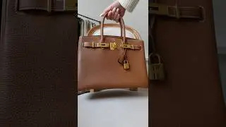 BEST BIRKIN ACCESSORY | What&rsquo;s in my Herm&egrave;s bag, luxury, ASMR unboxing | Pia #luxury #asmr #luxe