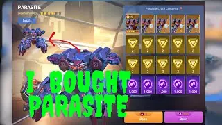 PARASITE Unlock in mech arena | #mecharenastudent