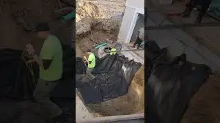 Cultec Drainage System, Catch Basin And Trench Drain Install!!