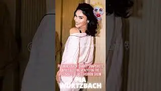 Pia Wurtzbach shares snapshots while getting ready for the Victoria's Secret Fashion Show