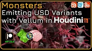 Emitting USD Variants with Vellum in Houdini &mdash; Production Workflow