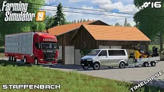 Building sheep farm & animal care | Animals on Stappenbach | Farming Simulator 19 | Episode 16
