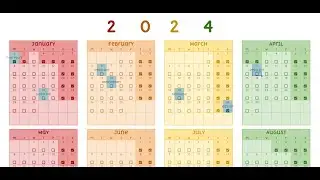 Google Sheets for Beginners: Setting up a Year-at-a-Glance Calendar (Part 1)