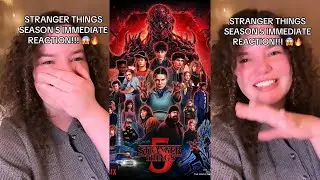 STRANGER THINGS SEASON 5 IMMEDIATE REACTION!!!! 😱🔥☠️  I am SCREAMING SOBBING THROWING UP! (Spoilers)