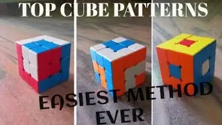 TOP CUBE PATTERNS || @THE CUBER KING