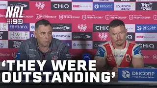 Flano can't blame injuries for Dragons loss: NRL Presser | NRL on NINE