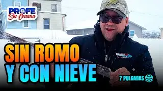 Salimos a buscar romo en plena nevada… y nos tocó devolvernos