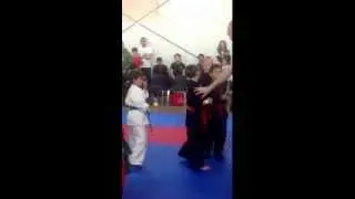 TJ Award Ceremony - First Place - Look at that face :)