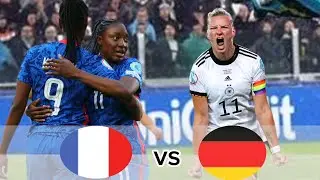 [2-1] germany vs france | unbelievable goals by popp | women football in HD
