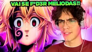 N SUPORTO ESSE ANIME! | REACT - Até Demonios Choram | AniRap (Prod. Try)