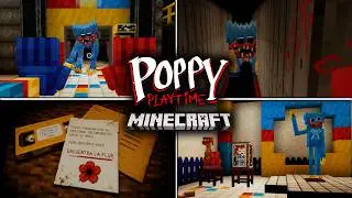 [Full map] Poppy Playtime 1 REMAKE - Minecraft PE