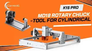 Carverall MD18 Rotary Chuck Introduction🔥 | Carverall Laser Technology