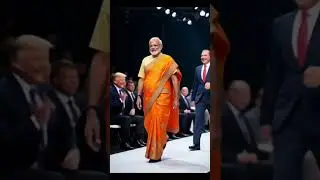 Narendra Modi Rocks a Saree at Fashion Show! 😂 Trump & Putin Can&rsquo;t Stop Laughing!