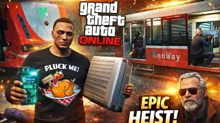 GTA Online Tunnel Vision Mission | Hacking Driverless Trains (KnowWay)🔥🔥🔥🥵