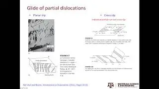 2.2: Dislocations in FCC metals - Part II