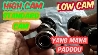 High cam vs Low cam vs standard cam. c70 ex5