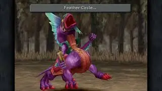 Final Fantasy IX (PS4) - Seaways Canyon - Jabberwock friendly monster battle