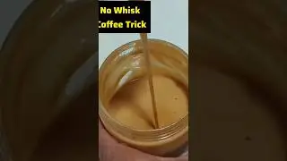 Fluffy Coffee Without Machine | Shake Bottle Coffee Hack#trick#short