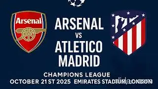 Arsenal vs Atletico Madrid - Champions League - 21st October 2025 - Match Report (AUDIO ONLY)