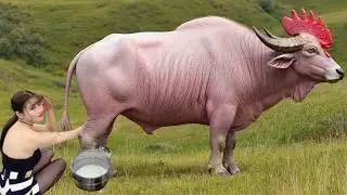BEST POWERFUL MACHINES HELP FARMERS: TRIMMING COWS HOOVES AND IMPROVING SILAGE STORAGE! Cow Milking