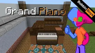 How to Build a Grand Piano in Minecraft!