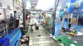 Slat Conveyor | Motor Assembly Line | Production Line Conveyor | Industrial Conveyor | Atmos Systems
