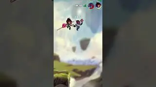 when you're the same speed #gaming #brawlhalla #funny