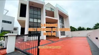 INSIDE 5 BEDROOM DETACHED DUPLEX FOR SALE ORCHID HOTEL ROAD BY CHEVRON LEKKI LAGOS NIGERIA