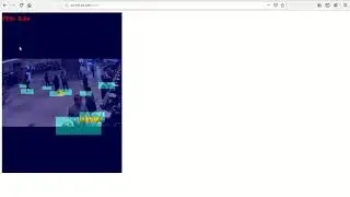 Deep learning based people heatmap and crowd count using flask