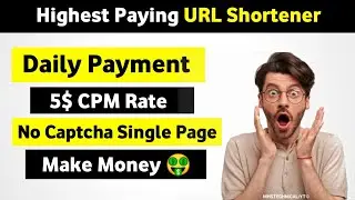 Highest Paying URL Shortener In 2023 | Daily Payment | No Captcha || Make Money From URL Shortener