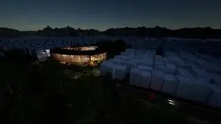 Cinematic CG Tour of a Concept Library | Student Architecture Project