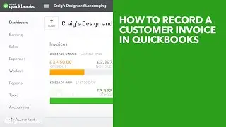 How to Record a Customer Invoice in QuickBooks