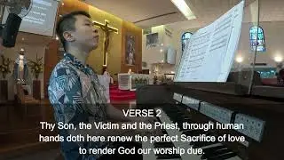 OFFERTORY HYMN - ACCEPT, O FATHER, IN THY LOVE (11 JANUARY 2026)