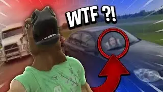 COURSE POURSUITE EN VOITURE AVEC MON EX ! (+Accident) - DARKHUGO IRL ?