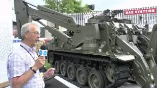 Eurosatory 2014 BAE Systems Terrier Combat Engineer Vehicle - Christopher F Foss