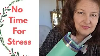Holiday Stress Relief | Change Negative Thoughts to Positive Affirmations! Water Bottle Tote