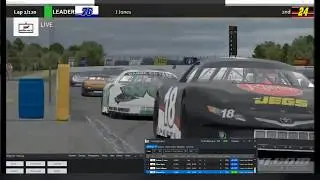 USA International Speedway *Extreme Sim TV* AZZCAR Series Super Late Models