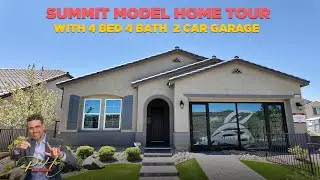 MODEL HOME TOUR - SINGLE STORY 4 bed 2021 SQFT