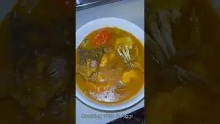 Let&rsquo;s Make Ebbeh With Seafood One Of Gambia&rsquo;s Most Famous Street Food #shorts #Recipes #cooking