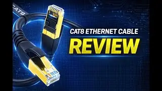 Review - DbillionDa Cat8 Ethernet Cable, Outdoor&Indoor, 6FT Heavy Duty High Speed 26AWG,