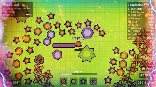 MOOMOO.IO DESTROYING BASES !! LARGEST BASE !! NEW I.O GAME !!