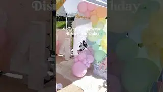 4 Ever a Princess Birthday Party Disney Theme for kids birthday! #kidsbirthday #partyideas #ytshorts