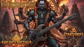 🔥 The Temple of Steel: Full Heavy Metal Album 2025 | StratosRiff | Indian-Inspired Metal 🤘
