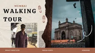 Beautiful Historic Street Of South Mumbai 🌉 | Walk With Me In Mumbai Street🚶