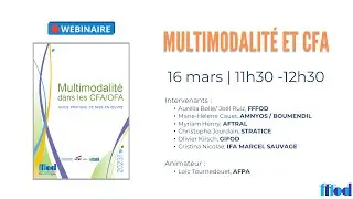 Multimodalit&eacute; et CFA